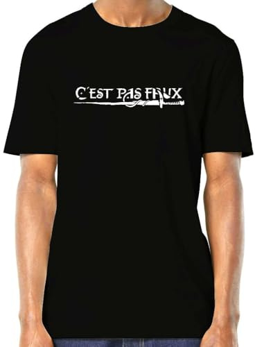 Tee Shirt C'est Pas Faux - Kaamelott - Perceval - T-Shirt Homme Gris