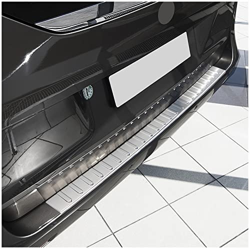 teileplus24 AL109 Ladekantenschutz Aluminium kompatibel mit Mercedes V-Klasse Vito W447 2014-, Farbe:Silber
