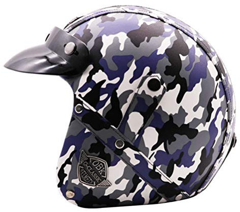 3/4 Jet helme Motorradhelm mit Sonnenblende Maske Bubble Mirror kann Jet helme Motorradhelm Bluetooth wählen