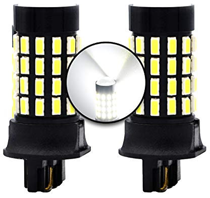 MCK Auto - Lampadine LED Canbus PW24W 6000K luci diurne DRL, molto luminose e senza errori, dimensioni molto sottili e compatte, con proiettore sulla parte superiore, compatibili con F30 F31 CC