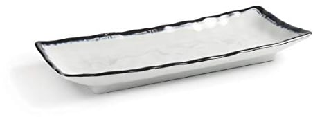 LACOR 63944 - Fuente rectangular de melamina libre de BPA, 28'6x12'7x3'4 cm