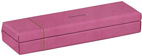 Rhodia 194520C Stiftetui 21x5,5x3cm Kunstleder Fuchsia
