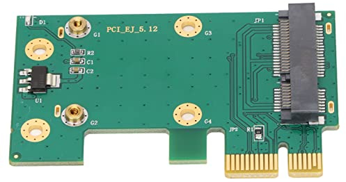 Sorandy Mini Carte Adaptateur PCIE vers PCIE, Adaptateur de Carte Mini PCI pour Carte WiFi D'ordinateur de Bureau, Connexion de la Carte Réseau sans Fil Mini PCIE à L'emplacement PCIE