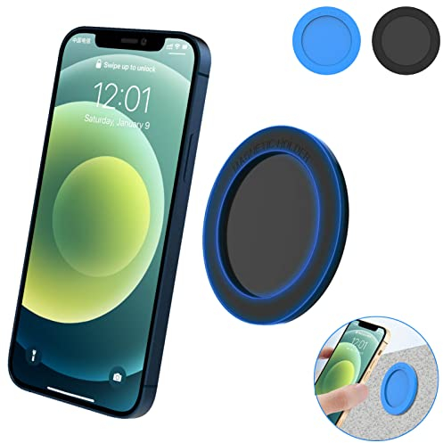 [2 Pack] Magnetische Mag-Safe Wandhalterung für Magsafe iPhone 16/15/14/13/12, DIY Sticky Mount Halterung Wand/Auto/Küche/Zimmer/Büro/Spiegel für Magsafe iPhone 16-12 Pro Max Mini