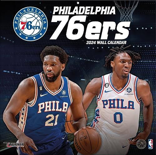 Philadelphia 76Ers - NBA - 30,5 x 30,5 cm Wandkalender 2024