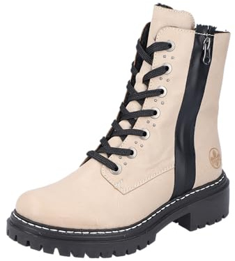 Rieker Damen Stiefel 72634-60 beige Gr. 41