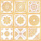 9 Stück große Schablonen zum Malen, 30x30cm, Wiederverwendbare Mandala-Malschablone, Schablonen Vintage, Mandala-Zeichnung, Bastelschablone
