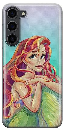 ERT GROUP Handyhülle für Samsung S23 Plus Original und offiziell Lizenziertes Disney Muster Ariel 004 optimal an die Form des Handy angepasst, hülle aus TPU
