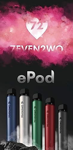 7EVEN2WO E-Zigaretten Akkuträger CP Akku 550 mAh (Space Grey)