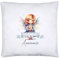 timalo® Personalisiertes Kissen mit Namen Dekokissen Jungen Mädchen Kinder Kopfkissen Geschenk Weihnachten | Engel