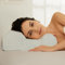 SLEEP & GLOW Omnia Beauty-Kissen Anti-Age Makelprävention mit Kupfer Kissenbezug Bekämpft Schlaffalten Orthopädischer Memory-Schaum für Rücken und seitlichen Schlaf (Hergestellt in Italien)