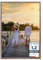 CABBEL 1x Bilderrahmen 50x70 cm Eiche Dunkel Rahmen 1-Pack | Dokumentenrahmen, Collage, Poster | MDF Holz-Posterrahmen Acrylglas | Picture Frame, Puzzlerahmen, Bilder, Fotorahmen zum Aufhängen