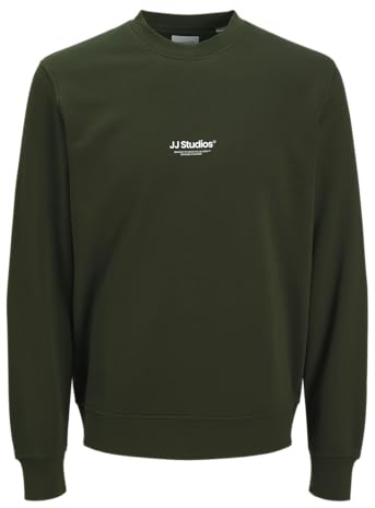 JACK & JONES Male Sweatshirt Plus Size Gedruckt Sweatshirt