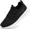 Damyuan Herren Schuhe Sportschuhe Sneaker Laufschuhe Turnschuhe leicht Slip on Tennisschuhe atmungsaktiv Wanderschuhe Fitnessschuhe schwarz 47