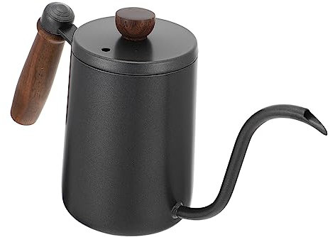 Cabilock Cafetera Manual Jarra De Café Acero Inoxidable Diseño De Cuello De Cisne