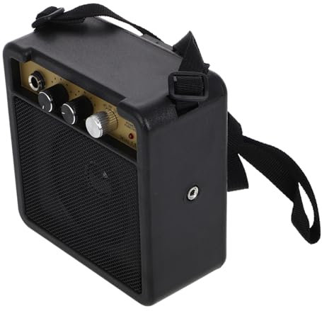 KONTONTY Amplificador De Bajo Pequeño Mini Amplificador De Guitarra Eléctrica Portátil y Robusto