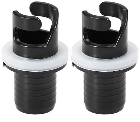BIGULA Fußpumpen Kanus Boote Fußpumpen Schlauchadapter Anschluss Aufblasbares Kajak Schlauchboot Luftventile Adapter Luftventile Adapter
