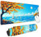 Alfombrilla Ratón Azul Alfombrilla Ratón XXL 700x400x3mm Árbol Alfombrilla Raton Gaming,Alfombrilla Antideslizante,Alfombrilla Escritorio con Bordes Cosidos,Desk Mat para Jugadores,PC,Oficina yv-776