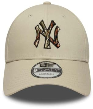 New Era 9Forty Strap Cap - Outline New York Yankees beige
