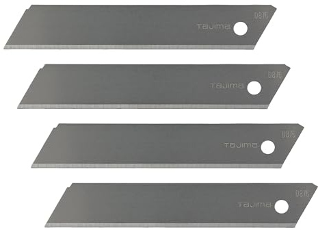Tajima LCB50SN Spare Blades for Polystyrene, Silver, 18 mm, Set of 10 Piece (Pack of 4)