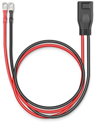 Wattcycle 8 AWG Verlängerungskabel, M8 auf XT150 Stecker | Solarpanel Verlängerungskabel für EcoFlow Delta Serie, 50A Schnellladekabel mit Energiemanagement-Funktion,