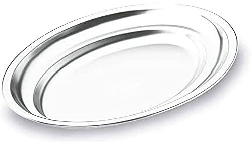 LACOR - 61871 - Fuente Oval INOX 18 CR. 70 cms.