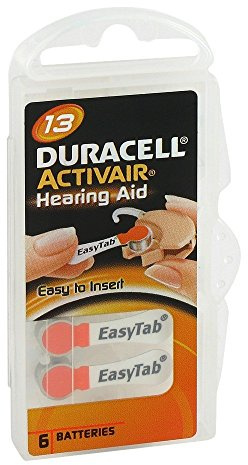 Batterien f.Hörgeräte Duracell 13