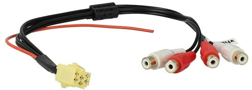 vhbw Autoradio ISO Adapter kompatibel mit Skoda Fabia, Octavia, MCD Navi, MFD Navi, Symphony