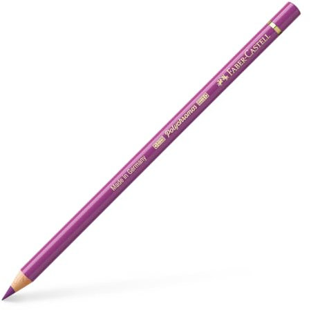 Faber-Castell Art & Graphic Polychromos Colour Pencil, (135), Light Red Violet, for Art, Craft, Drawing, Sketching, Home, School, University, Colouring