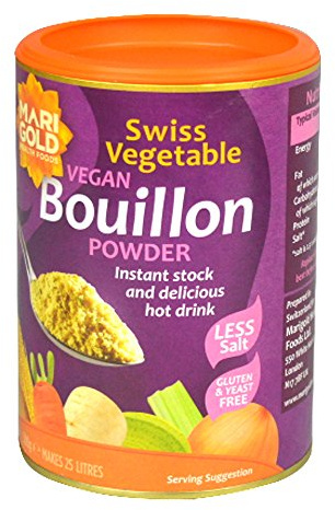 Marigold Foods Swiss Vegetable Bouillon Reduced Salt Family, 500g