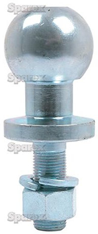 Sparex - Usage Intensif Boule ATTELAGE Borne - VTT/Quad pour -Chrome - 16mm / 50mm