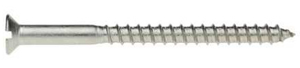 Reidl Holzschraube Senkkopf 4 x 35 mm DIN 97 A2 blank 200 Stück