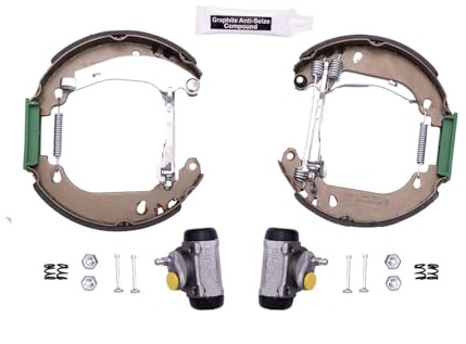 HELLA 8DB 355 003-901 Brake Shoe Set - R0395 - Brake System: Bendix