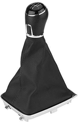 Minyinla Schaltknauf, Ersatz für 5-Gang-Schaltknauf, Ersatz für Gaiter Motorhaube, für 7 MK7 2013-2017