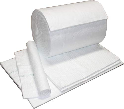 HeWaTherm Keramikfasermatte (Bio-Wolle) 1200°C / 96kg 2000 x 610 x 12,7mm