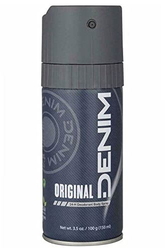 Denim & Co. Original Deodorant Bodyspray für Männer, 0,95 kg