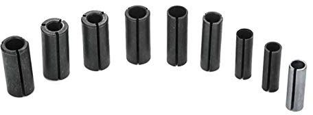 9 stücke Spannzangenfutter Treiber Adapter Gravier Bit Router Converter für Gravierdrehmaschine CNC Router Cutter Fräser Bit Cutter Halter