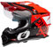 O'NEAL | Motorradhelm | Enduro Motorrad | Ventilationsöffnungen für maximalen Luftstrom & Kühlung, ABS-Schale | Sierra Helmet R V.23 | Erwachsene | Schwarz Rot | Größe M