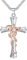Mesovor Cross Necklace for Women, Religious Faith Cross God Blessed Pendant Necklace for Girls Mom Wife Gift for Mother's Day or Birthday (Daffodils-Hope)