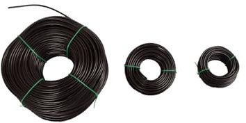 JARDIN202 - Microtubo PVC 4/6mm para Goteo - Riego por Goteo PVC Flexible | 200 metros (Negro)