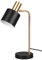Reality Leuchten Tischleuchte Adam R51041080, Metall Schwarz/Gold matt, exkl. 1x E27