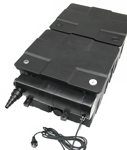 Bio Teichfilter 350B 60000L incl UV-224 Lichtfilter Algenvernichter Filter AWZ