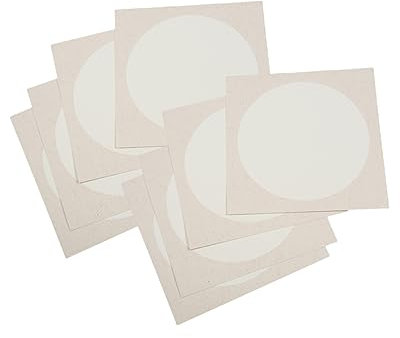 EXCEART 10 Blätter Chinesisches Kalligraphiepapier Chinesische Wandmalerei Extra Chinesisches Papier Chinesische Kalligraphie Kunstwerk Xuan Reispapier Malpapier Runden Weiß Hanfpapier