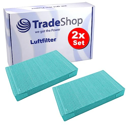 2x Trade-Shop Filter Ersatzfilter kompatibel mit Philips AC4080/10, AC4081/00 AC4155/00 Luftbefeuchter Luftreiniger