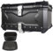 45/55/65/80/100L Motorrad Top Case, Aluminium Motorradkoffer Motorrad Heckbox Gepäck, Alu Top Case Roller Koffer Kofferraum Helmkoffer Aufbewahrungskoffer(Schwarz,100L)
