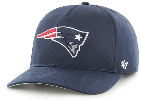 47 NFL New England Patriots Hitch RF Unisex Baseball Cap Verstellbarer Snapback Strap Team Logo Farbe Marineblau, marineblau, One size