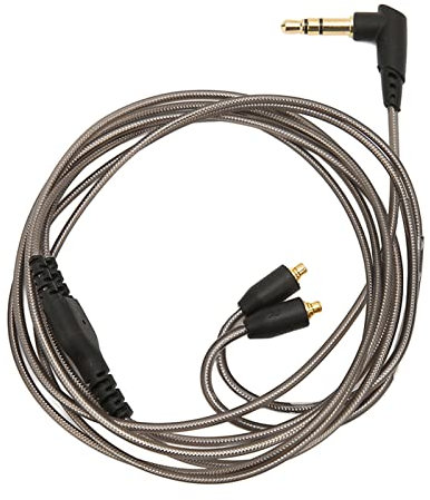 Haosie MMCX Cable, Earphones Cable Replacement, Compatible with SE215 SE315 SE425 SE535 SE846, for Cell Phones, MP3, Computers