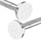 wintfarm Tringle à rideau de douche extensible de 60 à 290 cm, sans perçage, barre de tension réglable, antidérapante, ne rouille pas, acier inoxydable 304, pour salle de bain, cuisine, jardin, balcon