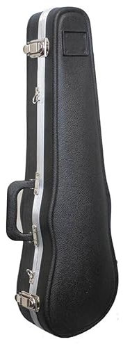 Geigenkoffer Hartschale Violine 1/2 Schwarz ABS Schutzkoffer VCS1200 Violinenkoffer 1/2 Größe – Hardshell Case Violine Halbgröße – Geformter ABS Koffer mit Polsterung, Tragegriff & sicherem Verschluss