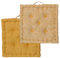 Atout Ciel Bodenkissen, 40 x 40 cm, mit Henkel, gelb, Bedruckt/einfarbig, quadratisch